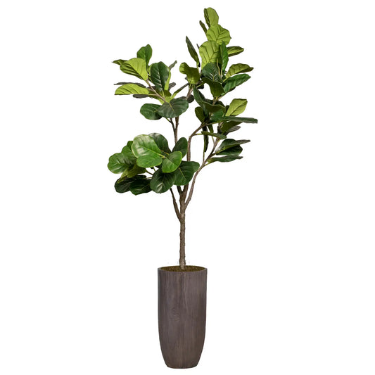 83" Artificial Fig Tree w/ Planter