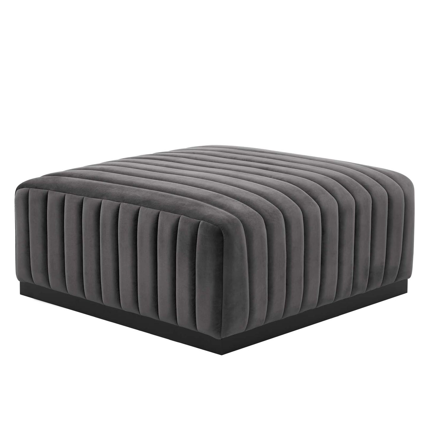 Conjure Channel Tufted Ottoman