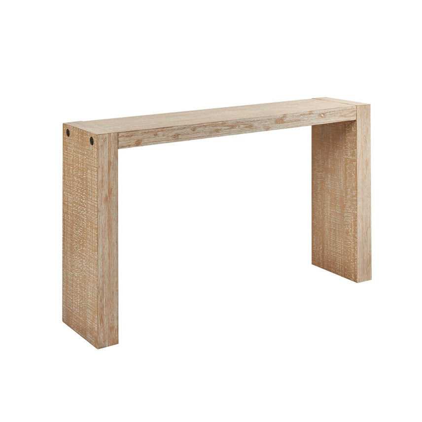 Reclaimed Farmhouse Natural Wood Console Table