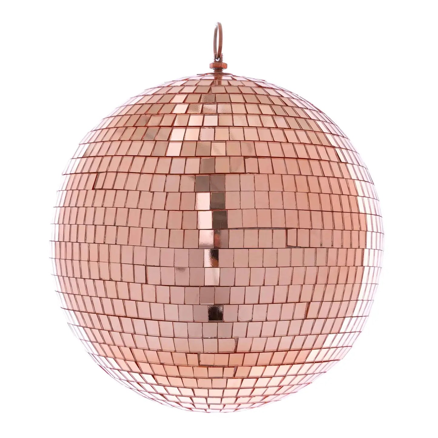 12" Mirror Disco Ball - Rose Gold