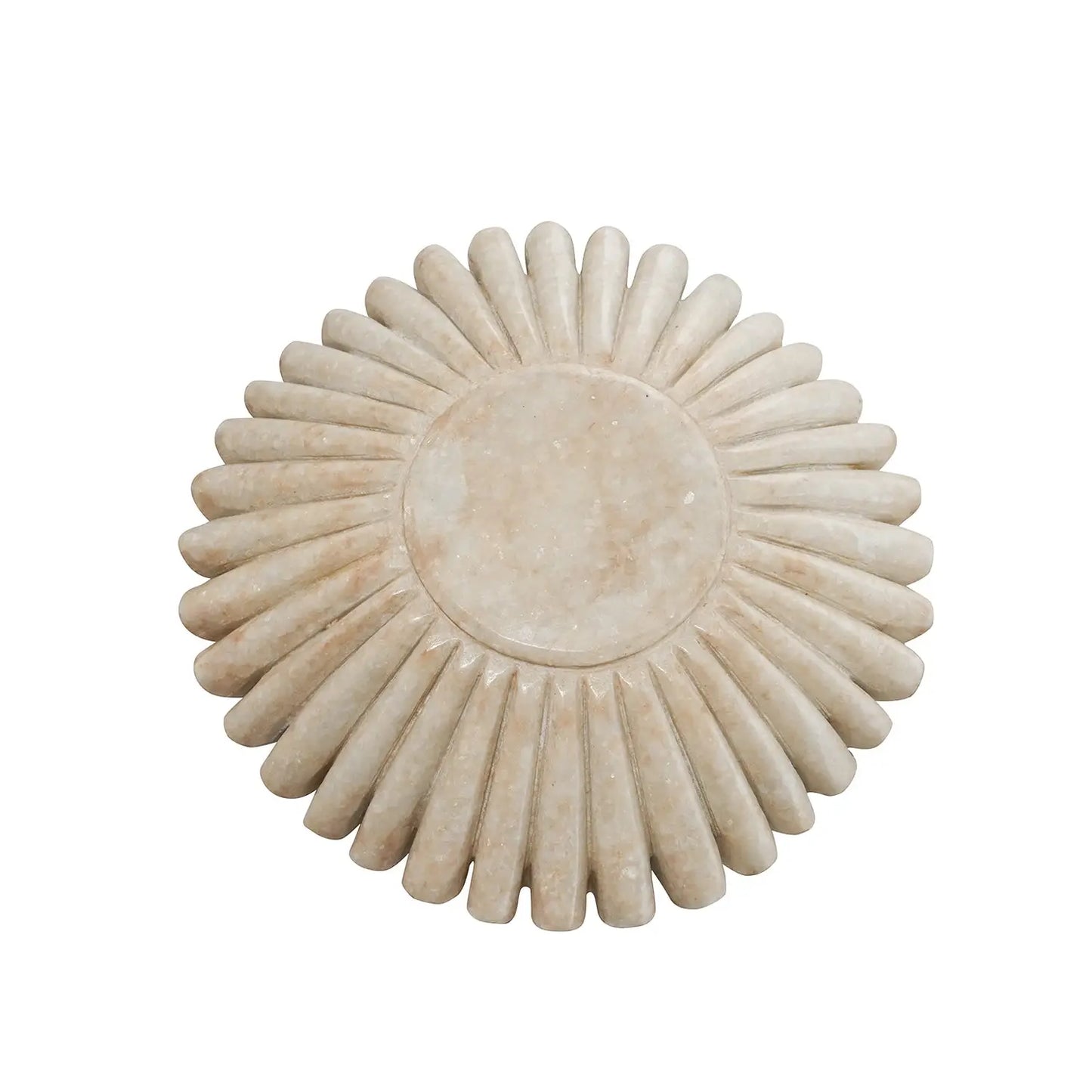 Ruffle Bowl - Marble